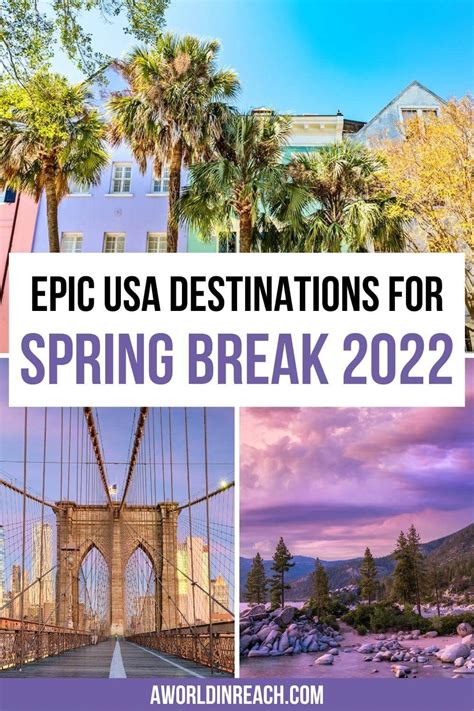 Top 5 Spring Break Destinations For College Students