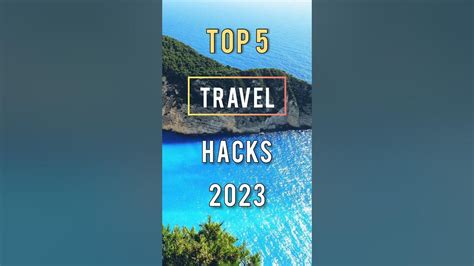 Top 5 Travel Hacks 2023 Ye Kiya To Travel Sorted Youtubeshorts