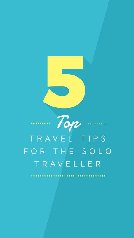 Top 5 Travel Tips For The Solo Traveller Instagram Stories Template