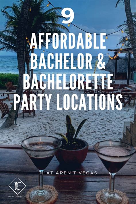 Top 9 Affordable Unique Places For A Bachelor Or Bachelorette Party