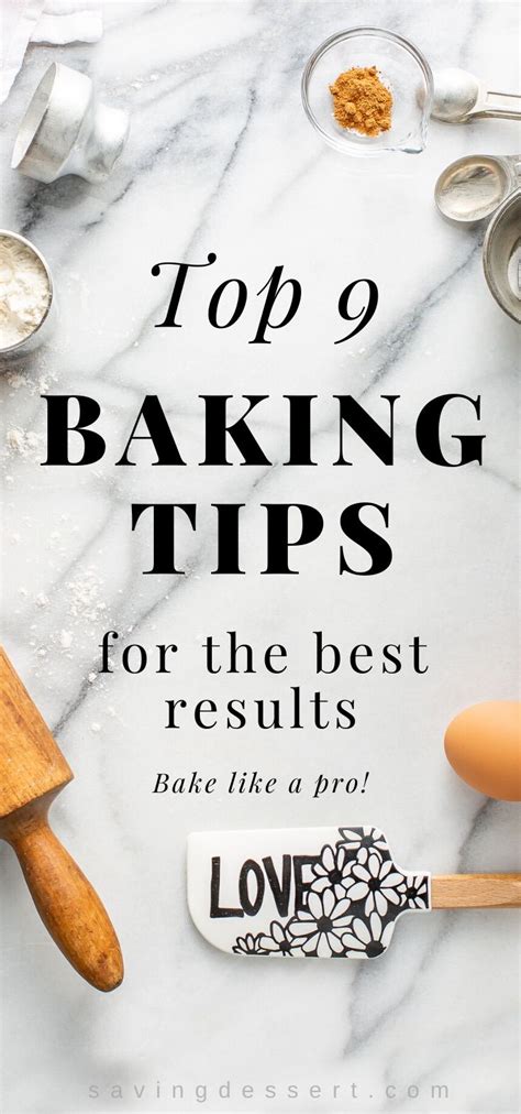 Top 9 Baking Tips And Tricks Baking Tips Incredible Recipes Baking