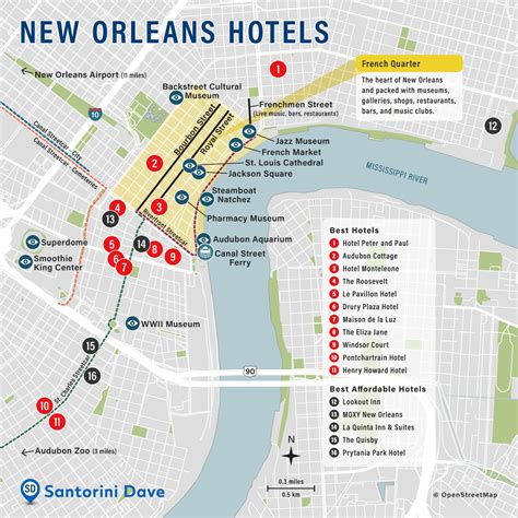 Top Attractions In New Orleans Amp The French Quarter Le Pavillon Hotel