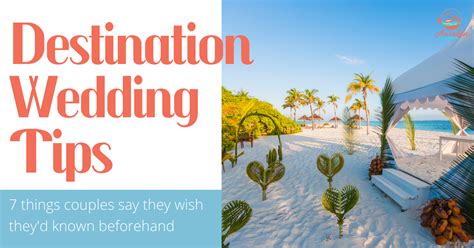 Top Destination Wedding Tips From Couples