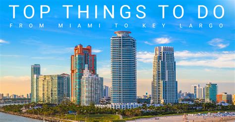 Top Five Things To Do On Your Roadtrip From Miami To Key Largo