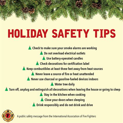 Top Ten Holiday Safety Tips