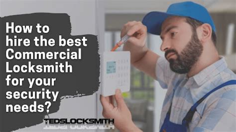 Top Tips For Hiring The Best Commercial Locksmith For Maximum Security