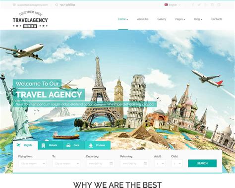 Top Travel Company Website Tours And Travel Company Website