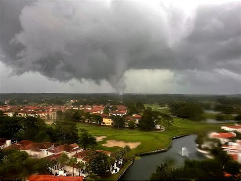 Tornado Touches Down In Destin This Morning