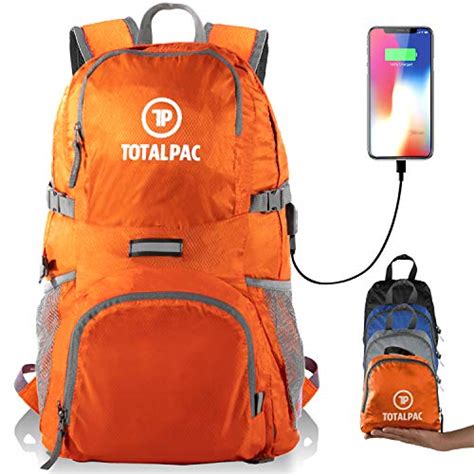 Totalpac Lightweight Foldable Packable Backpack Perfect Daypack For