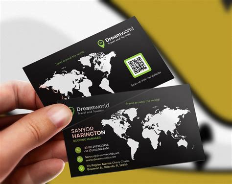 Tour And Travel Business Card Creative Business Card Templates Creative Market