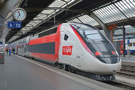 Zurich to Paris Train Travel