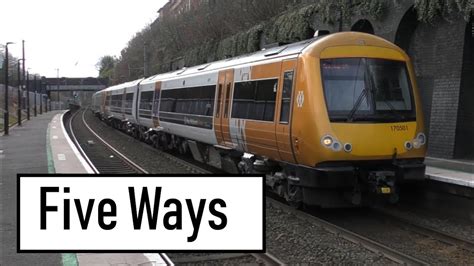 Trains At Five Ways 04 03 19 Youtube