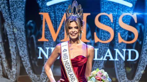 Transgender Woman Is Crowned Miss Netherlands For The First Time In The Beauty Pageant Amp 39 S History