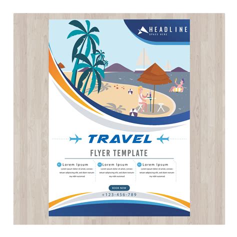 Travel Agency Flyer Template Travel Brochure Design Flyer Design