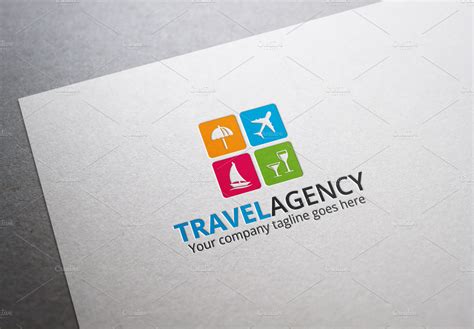 Travel Agency Logo Logo Templates On Creative Market