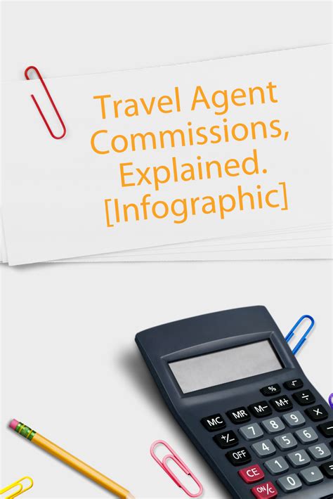 Travel Agent Commissions Explained Infographic