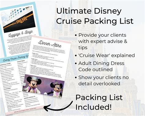 Travel Agent Cruise Client Packing Guide Template Cruise Handbook Template Travel Agent Cruise