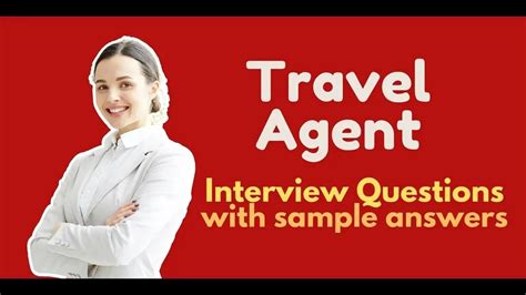 Travel Agent Interview Questions Travel Agent Jobs Interview