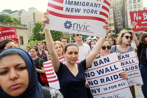 Travel Ban Protest New York The Catholic Sun