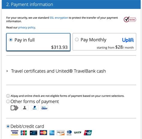 United Travel Bank Rewards