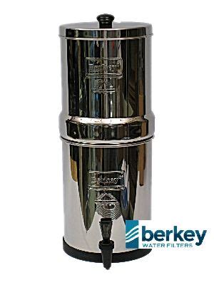 Travel Berkey Gravity Water Filter 1 5 Gallon With 1 White 7 Inch