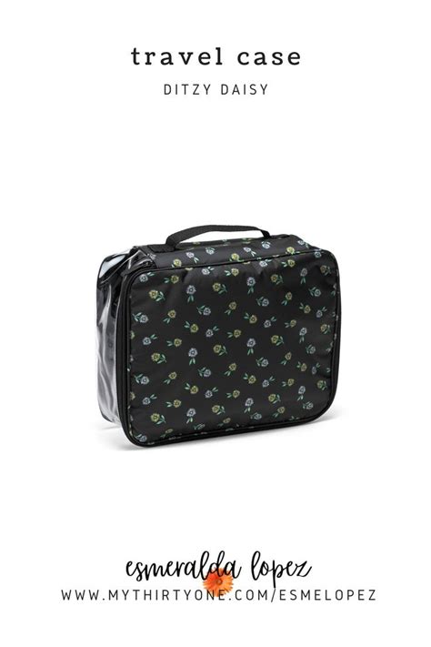 Travel Case Ditzy Daisy Travel Case Thirty One Gifts Case