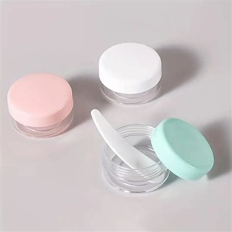 Travel Containers Toiletries Clear Cream Jars Travel Size Temu Australia