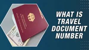 Travel Document Number Unlock Smooth Travel