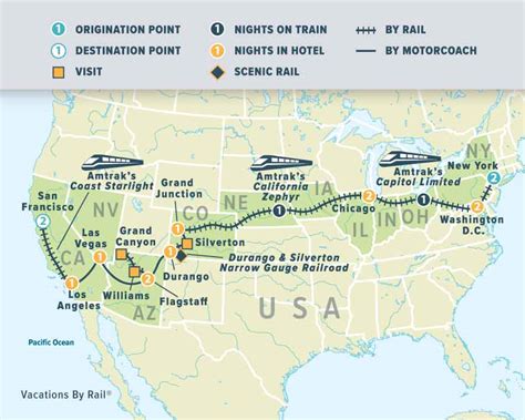 Travel East To West Coast Usa By Train Besttravels Org