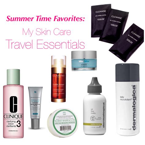 Travel Essentials For Skin On The Go