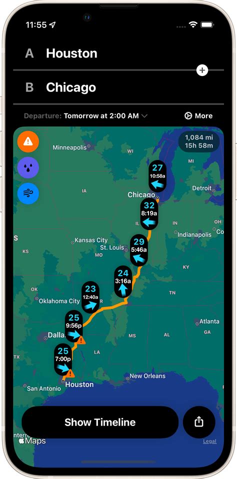 Driving Travel Forecast Today