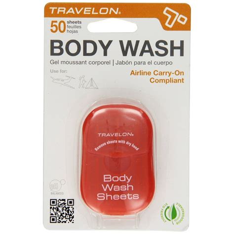 Travel Fresh With Body Wash Sheets Simply Dissolve With Water Not