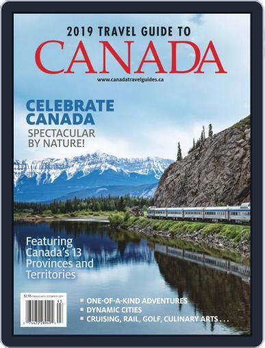 Travel Guide To Canada Magazine Digital In 2021 Travel Travel