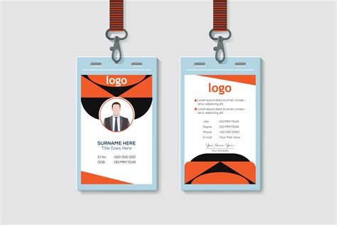 Travel Id Card Design Graphic By Ju Design Creative Fabrica