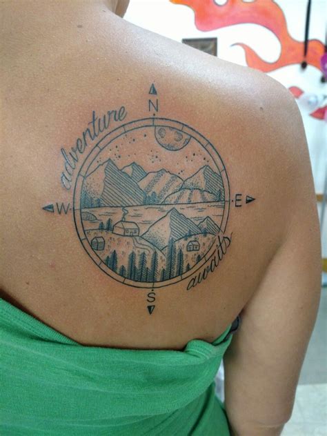 Travel Inspired Tattoo Design Ideas Adventure Awaits