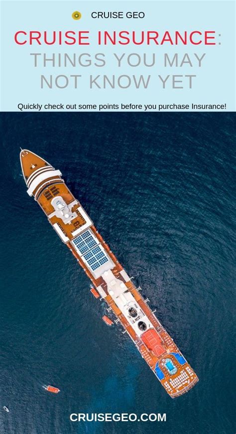 Travel Insurance For Cruises You May Not Know Yet Cruise Insurance