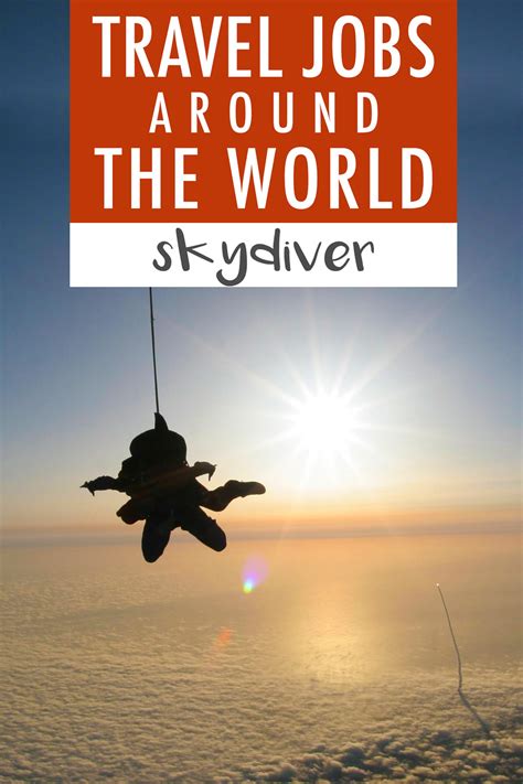 Travel Jobs Around The World Skydiver The Blonde Abroad Travel