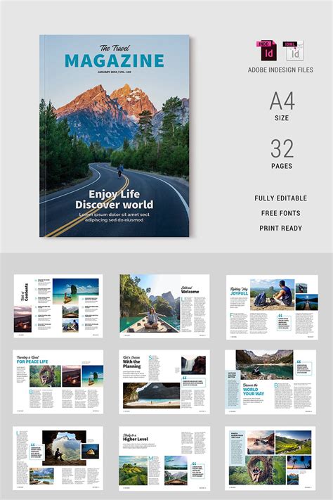 Travel Magazine Template 2740313