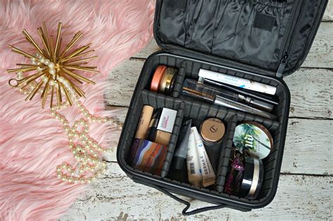 Travel Makeup Bag Essentials Beauty With Lily