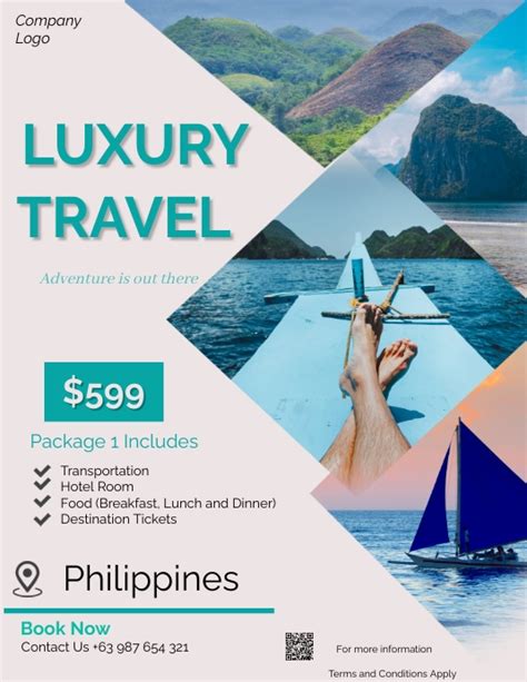 Travel Packages Flyer Templat Postermywall