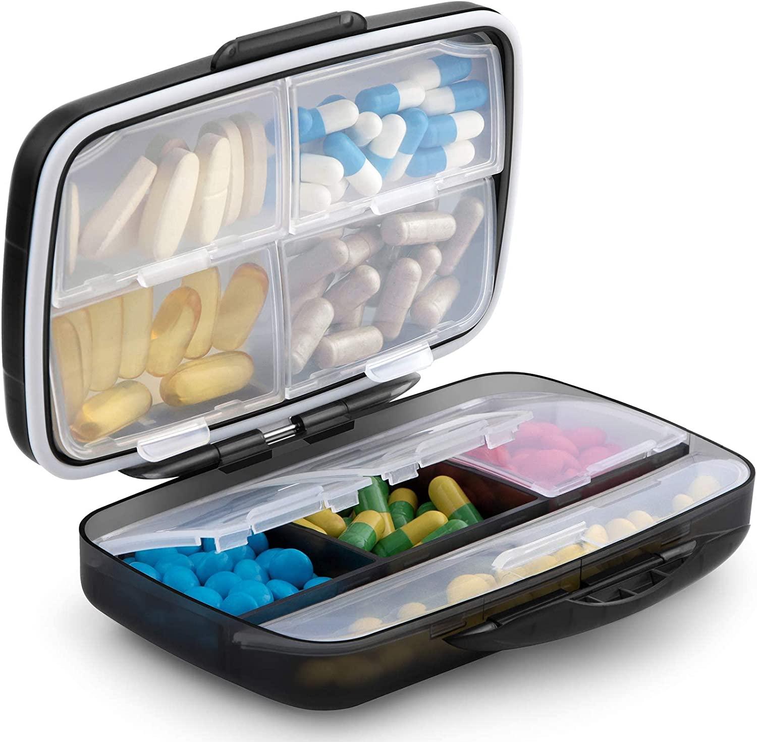 Travel Pill Organizer Case