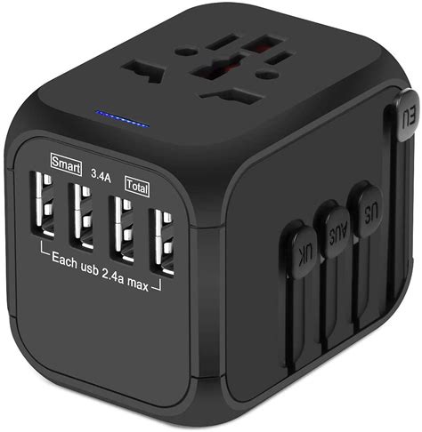 Travel Plug All In One Worldwide Travel Adapter Charger International