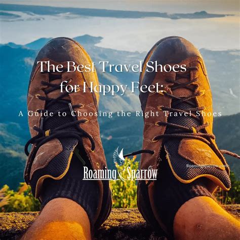 Travel Shoes Comfortable Footwear Shoe Guide Travel Essentials