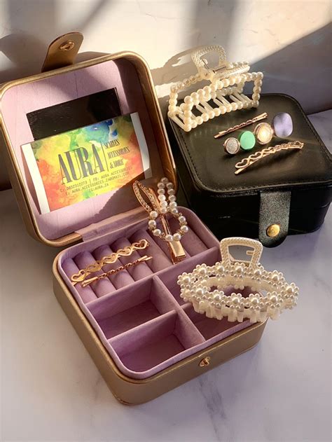 Travel Size Jewelry Box Aura Accessories