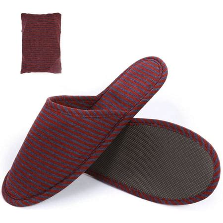 Travel Slippers Ultra Soft Foldable Knit Cotton Walmart Canada