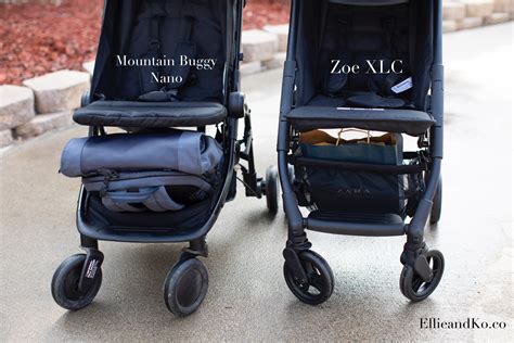 Travel Stroller Review Mountain Buggy Nano Vs Zoe Xlc Ellie And Ko