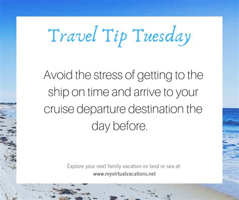 Travel Tip Tuesdays My Virtual Vacations