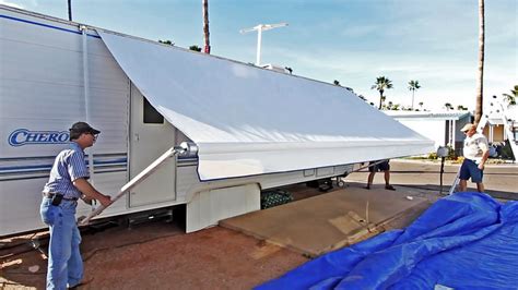 Replace Travel Trailer Awning