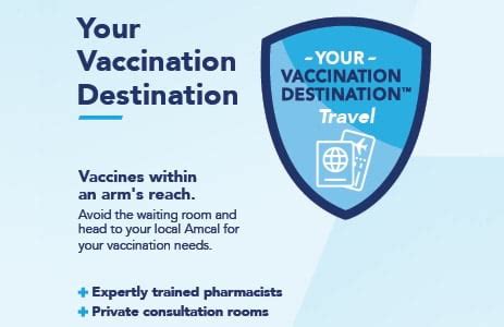 Travel Vaccinations Australia Amcal Pharmacy