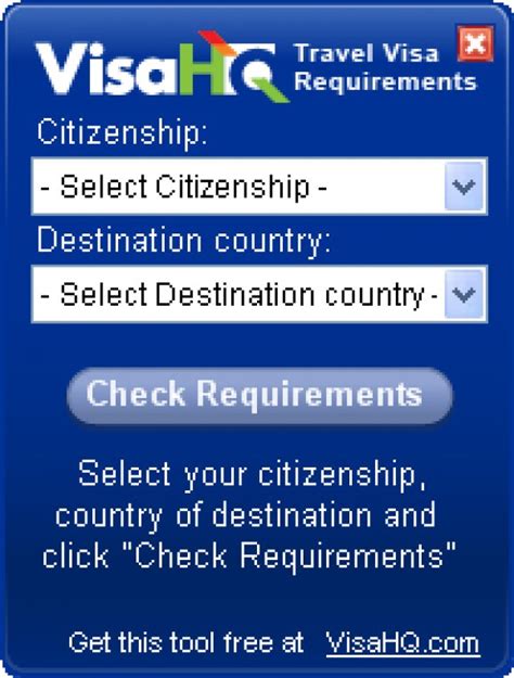 Travel Visa Requirements 1 0 0 1 Download Screenshots